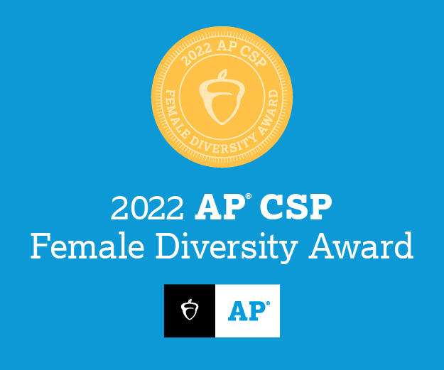 2022 AP CSP Female Diversity Award